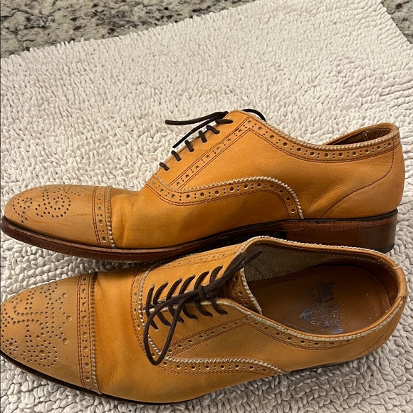 John Fluevog Tan Leather Oxfords main image 4